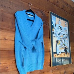 1980’s Sears "The Men's Store" Blue Lightweight Sweater, Style 15357
